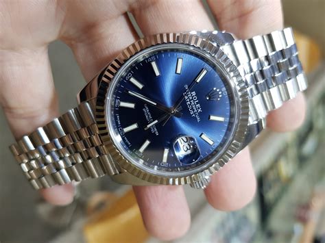 rolex datejust 126334 blue